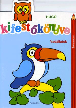 Hugó kifestőkönyve: Vadállatok