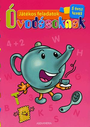 Játékos feladatok óvodásoknak (rózsaszín)
