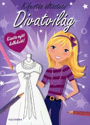 Kifestős öltöztető: Divatvilág (lila)