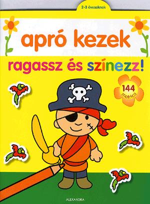 Apró kezek: Ragassz és színezz! (Sárga)