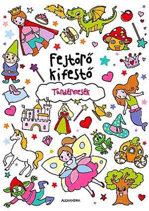 Fejtörő kifestő - Tündérmesék